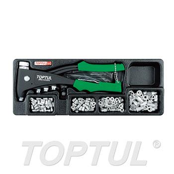 121PCS Industrial Hand Nut Riveter Set