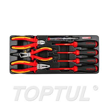 8PCS - VDE Insulated Pliers & Screwdrivers Set