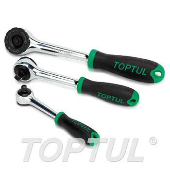 Gearless Reversible Ratchet Handle with Quick Release