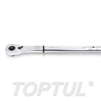 Dustproof Reversible Ratchet Handle with Quick Release