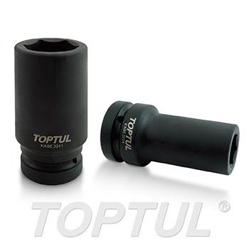 1" DR. 6PT Flank Deep Impact Sockets - METRIC