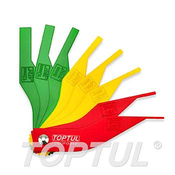 8PCS Brake Pad Thickness Gauge
