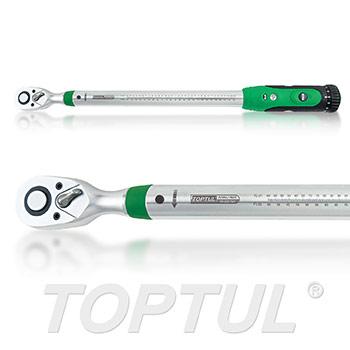 Micrometer Adjustable Torque Wrench (Window Display) - 1/4" DR. ~ 1/2" DR.