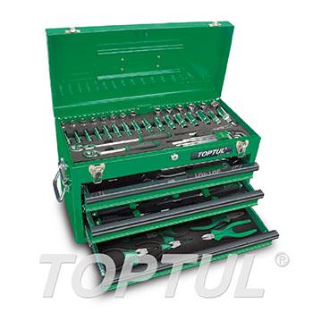 82PCS Professional Mechanics Tool Set W/3-Drawer Tool Chest