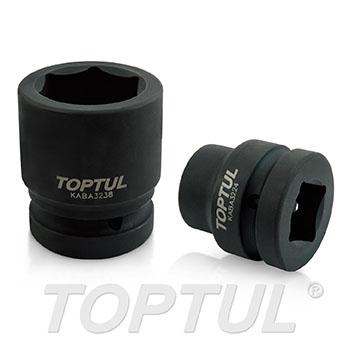 1" DR. 6PT Flank Impact Sockets - METRIC