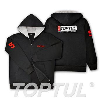 TOPTUL FULL-ZIP HOODED JACKET