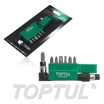 8PCS 1/4" Hex Drive Bit Set (30mm)