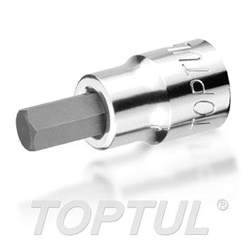 Hex Bit Sockets - METRIC & SAE (Mirror Polished)