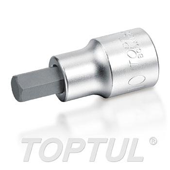 Hex Bit Sockets - METRIC (Satin Chrome Finished)