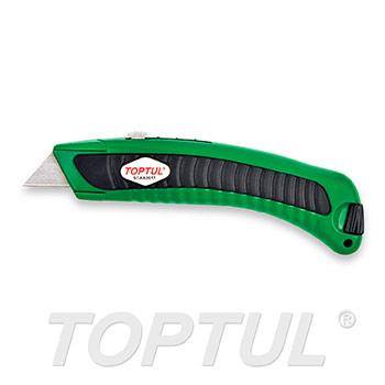 Heavy Duty Utility Knife With Spare Blade