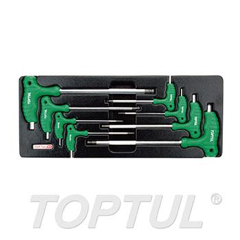 8PCS - L-Type Two Way Ball Point & Hex Key Wrench Set