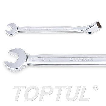Swivel-Socket Combination Wrench (Satin Chrome Finished)