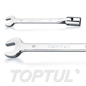 Swivel-Socket Combination Wrench (Mirror Polished)