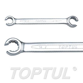 12PT - Flare Nut Wrench - METRIC (Satin Chrome Finished)