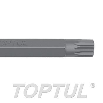 10mm Hex Shank Long Spline Insert Bits