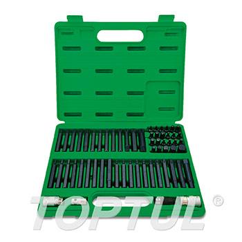 60PCS 3/8" & 1/2" DR. Professional Combination Bit Set
