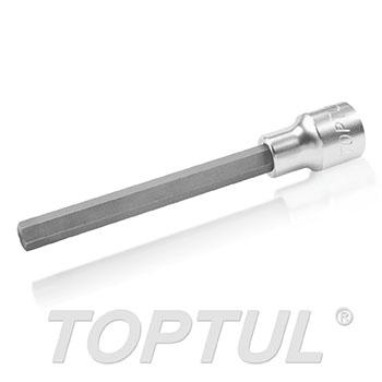 Hex Bit Sockets - 140mml (Satin Chrome Finished)