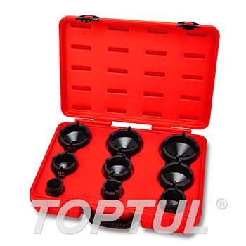 9PCS KM Lock Nut Socket Set (External Teeth)