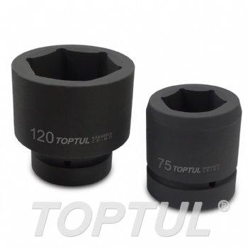 2-1/2" DR. 6PT Flank Impact Sockets - METRIC