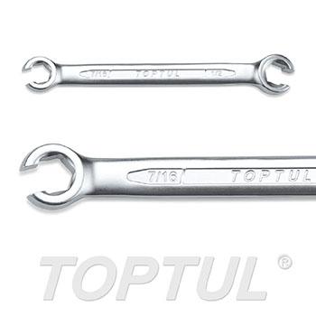 6PT - Flare Nut Wrench - SAE (Satin Chrome Finished)