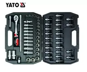 Yato 58PCS Professional Hand Tools Socket Set 3/8