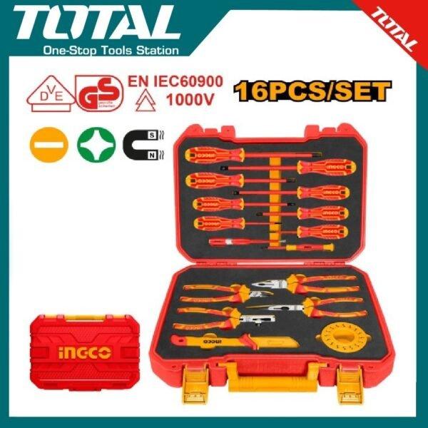 16Pcs Insulated Handtools Set THKITH1601