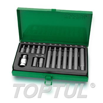 15PCS 10mm Hex Shank Hexagon Insert Bit Set
