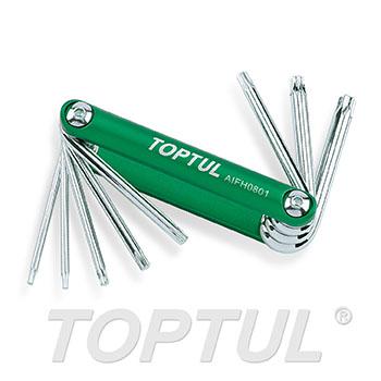 8-in-1 Folding Star Key Set