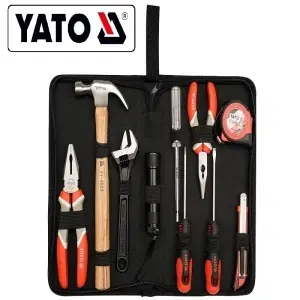 YATO 2019 Hot Sale YATO Professional 10 pcs hand tools Hand Tool Set YT-39002