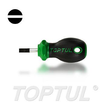Pro-Plus Series Stubby Slotted Anti-Slip Screwdrivers