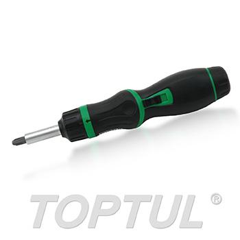 8-In-1 High Torque Pistol Grip Ratchet Screwdriver Set