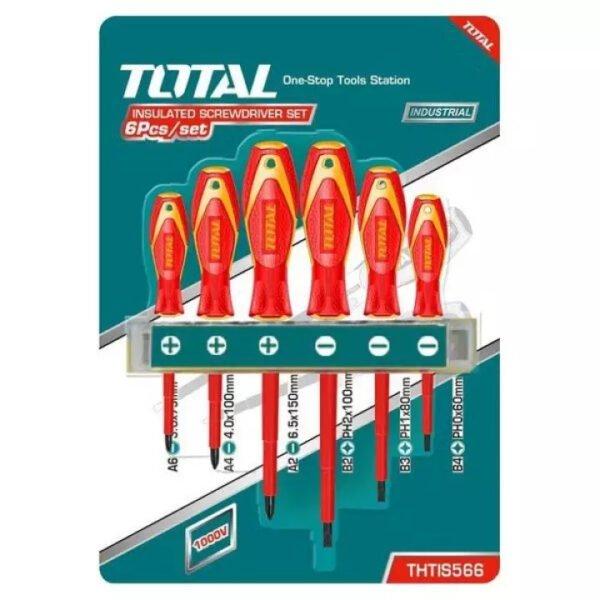 6 Pcs insulated screwdriver set THTIS566