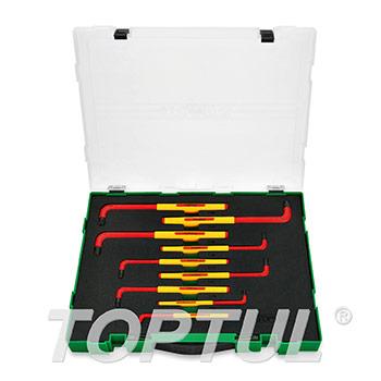 9PCS VDE Insulated Extra Long Type Star Key Wrench Set
