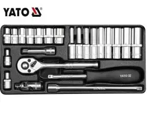 SOCKET SET TOOL SET 23PCS 1/4