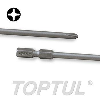 1/4" Hex Shank Phillips Magnetic Power Screwdriver Bits (150mm)