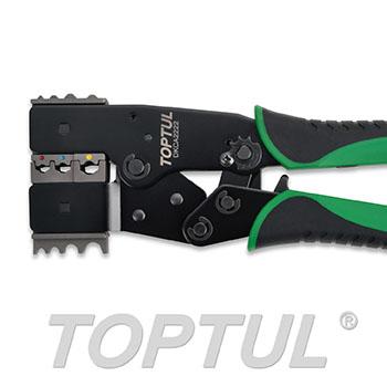 2-IN-1 Quick Interchangeable Ratchet Crimping Pliers