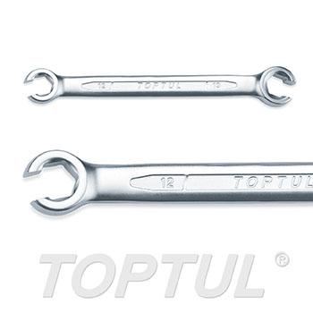 6PT - Flare Nut Wrench - METRIC (Satin Chrome Finished)