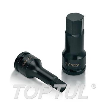 3/4" DR. Hex Bit Impact Sockets