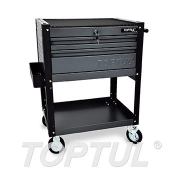 2-Drawer Service Cart - GENERAL SERIES - GRAY - MATTE FINISH