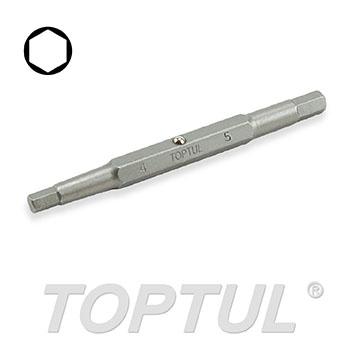 1/4" Hex Shank Double End Hexagon Screwdriver Bits