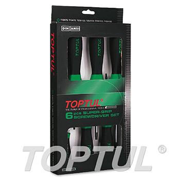 6PCS Star Tamperproof Super-Grip Screwdriver Set