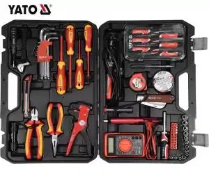 YATO Hot Sale YATO Professional 68pcs electrician hand tools Hand Tool Set YT-39009