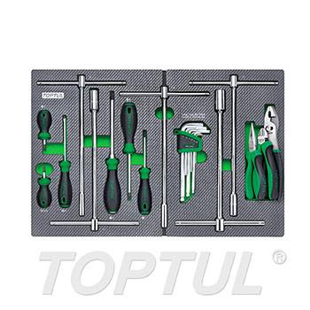 23PCS Screwdrivers, Pliers & Wrench Assortment Set