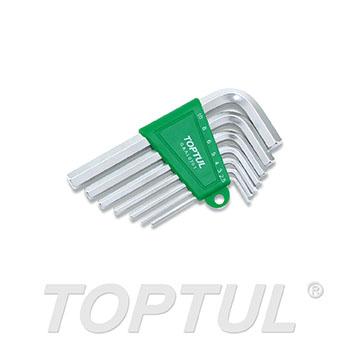 7PCS Short Type Hex Key Wrench Set