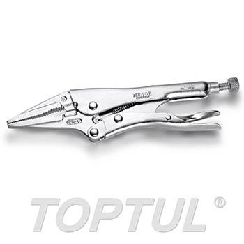 Long Nose Locking Pliers with Wire Cutter
