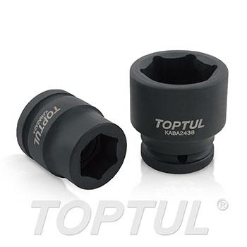 3/4" DR. 6PT Flank Impact Sockets - METRIC