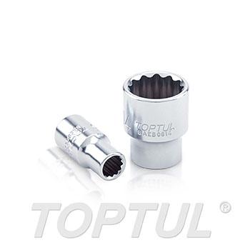 1/4" DR. 12PT Sockets - METRIC