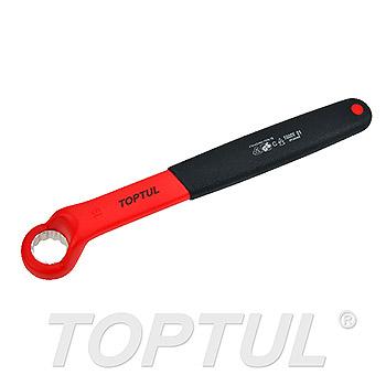 VDE Insulated Single Ring Wrench 75゚Offset