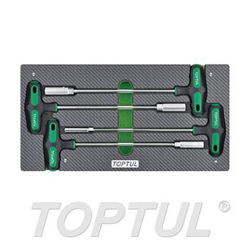 4PCS - Hex Nut Driver T-Handle Set