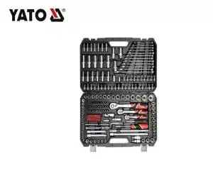 YATO YT-38841 HAND TOOLS PROFESSION CAR REPAIRS HEAVY DUTY SOCKETY WRENCH SET 1/4